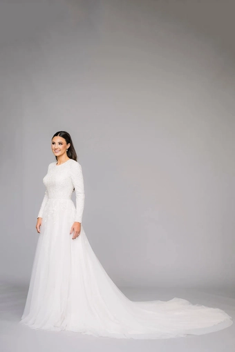 The Modest Bridal Collection by Barbie Style #MBC 7311 #1 frontface vertical thumbnail