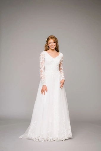 The Modest Bridal Collection by Barbie Style #MBC 7311 #7 frontface vertical thumbnail