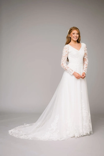 The Modest Bridal Collection by Barbie Style #MBC 7311 #2 frontface vertical thumbnail