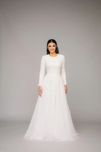 The Modest Bridal Collection by Barbie Style #MBC 7311 #13 frontface vertical thumbnail