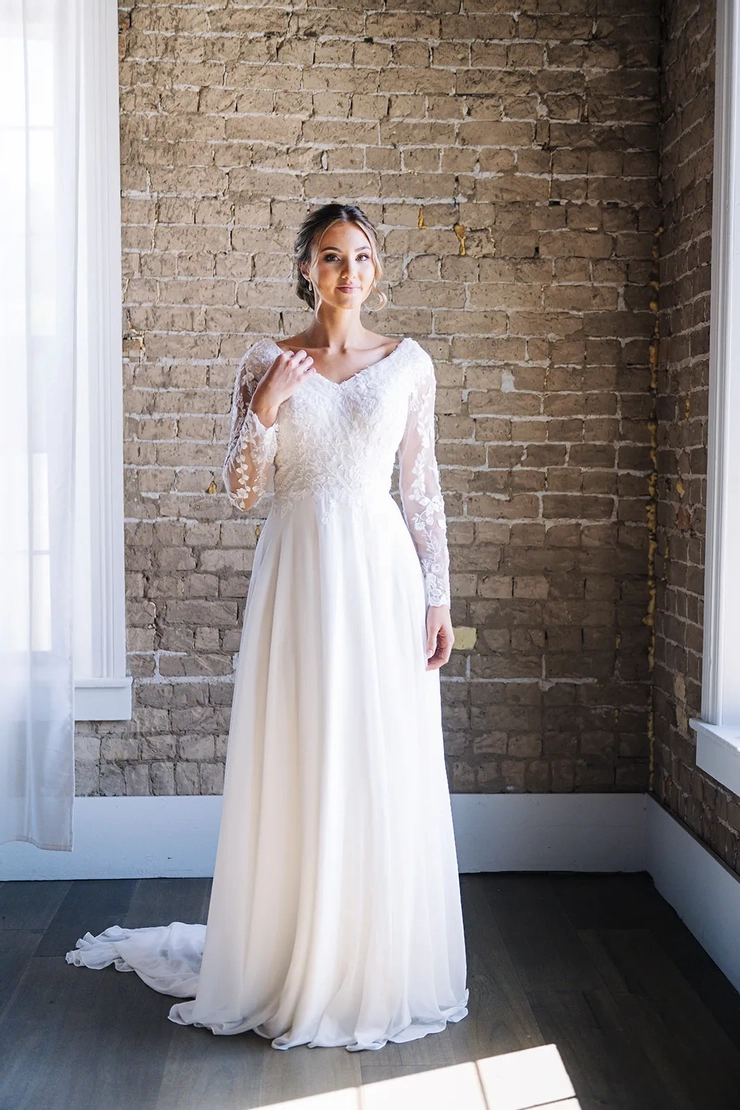 The Modest Bridal Collection by Barbie Style #MBC 7312 Default Thumbnail Image