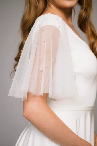 The Modest Bridal Collection by Barbie Style #MBC 7313 #5 vertical cropped thumbnail