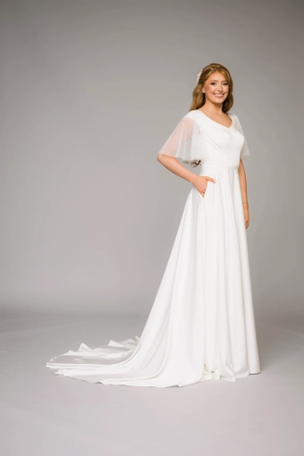 The Modest Bridal Collection by Barbie Style #MBC 7313 #1 frontface vertical thumbnail