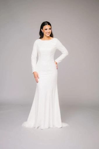 The Modest Bridal Collection by Barbie Style #MBC 7314 #2 frontface vertical thumbnail