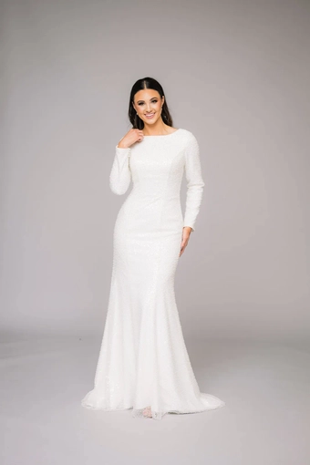 The Modest Bridal Collection by Barbie Style #MBC 7314 #4 frontface vertical thumbnail