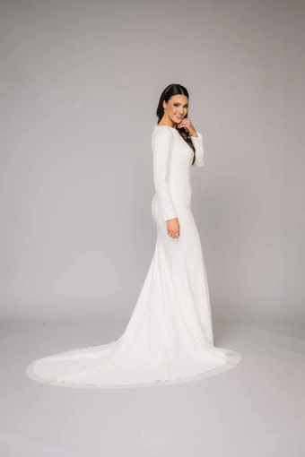 The Modest Bridal Collection by Barbie Style #MBC 7314 #1 frontface vertical thumbnail