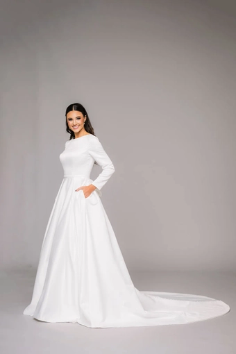 The Modest Bridal Collection by Barbie Style #MBC 7318 #6 frontface vertical thumbnail