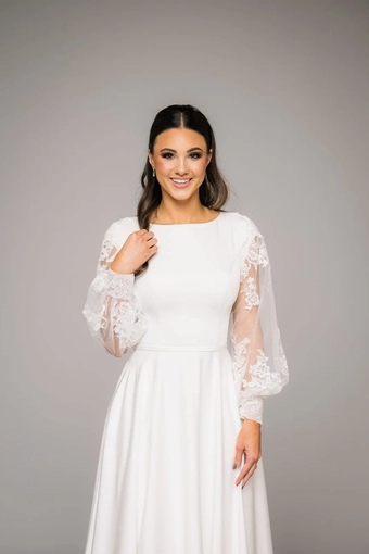 The Modest Bridal Collection by Barbie Style #MBC 7319 #6 frontface vertical cropped thumbnail