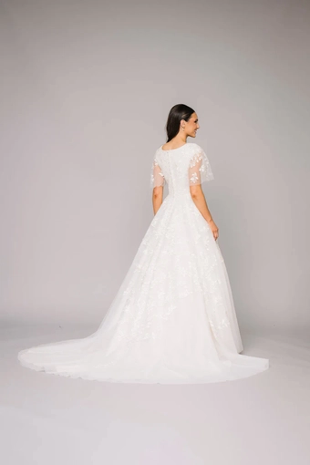 The Modest Bridal Collection by Barbie Style #MBC 7321 #19 backface vertical thumbnail
