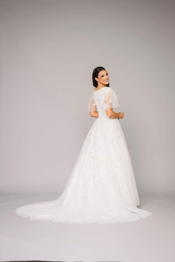 The Modest Bridal Collection by Barbie Style #MBC 7321 #17 backface vertical thumbnail