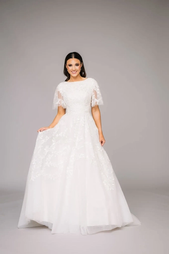 The Modest Bridal Collection by Barbie Style #MBC 7321 #2 frontface vertical thumbnail