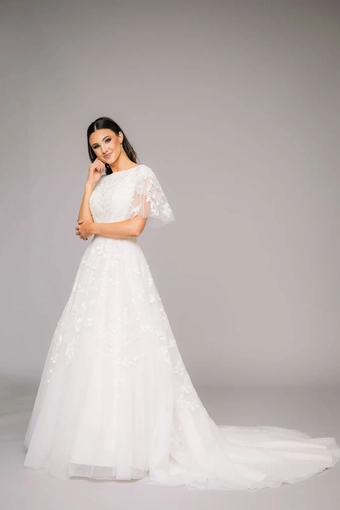 The Modest Bridal Collection by Barbie Style #MBC 7321 #13 frontface vertical thumbnail