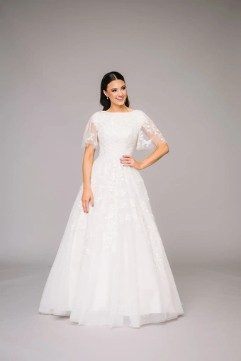 The Modest Bridal Collection by Barbie Style #MBC 7321 #11 frontface vertical thumbnail