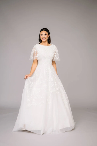 The Modest Bridal Collection by Barbie Style #MBC 7321 #8 frontface vertical thumbnail