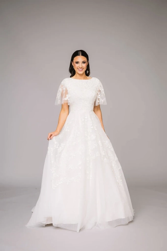 The Modest Bridal Collection by Barbie Style #MBC 7321 #4 frontface vertical thumbnail