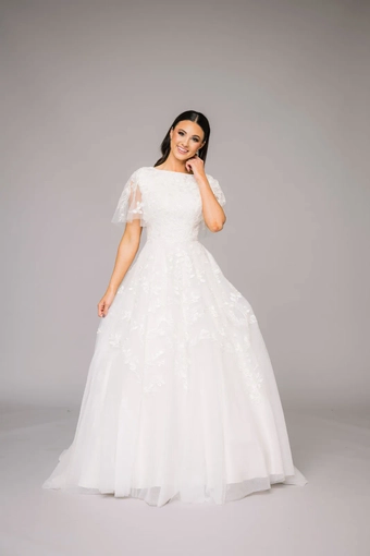 The Modest Bridal Collection by Barbie Style #MBC 7321 #1 frontface vertical thumbnail