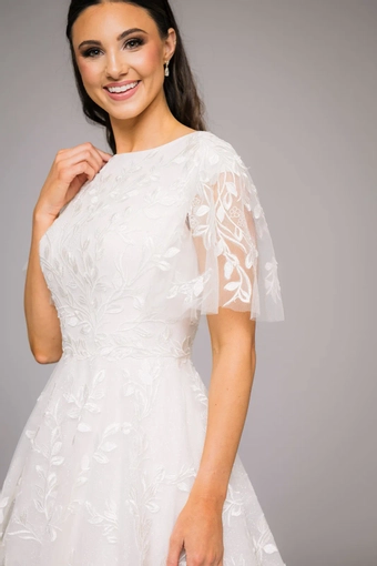 The Modest Bridal Collection by Barbie Style #MBC 7321 #22 frontface vertical cropped thumbnail