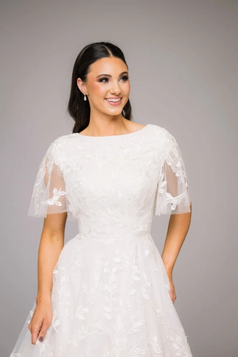 The Modest Bridal Collection by Barbie Style #MBC 7321 #21 frontface vertical cropped thumbnail