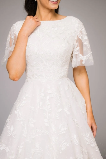 The Modest Bridal Collection by Barbie Style #MBC 7321 #24 frontface vertical cropped thumbnail