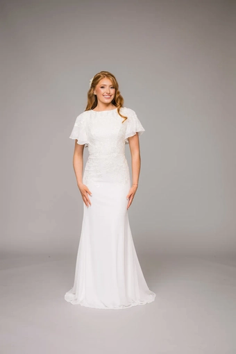 The Modest Bridal Collection by Barbie Style #MBC 7323 #1 frontface vertical thumbnail