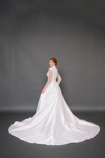 The Modest Bridal Collection by Barbie Style #MBC 7324 #3 backface vertical thumbnail
