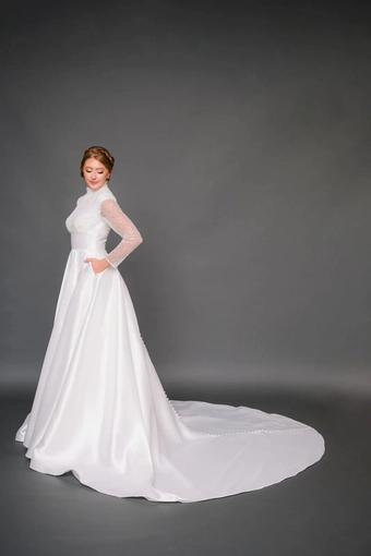 The Modest Bridal Collection by Barbie Style #MBC 7324 #1 frontface vertical thumbnail