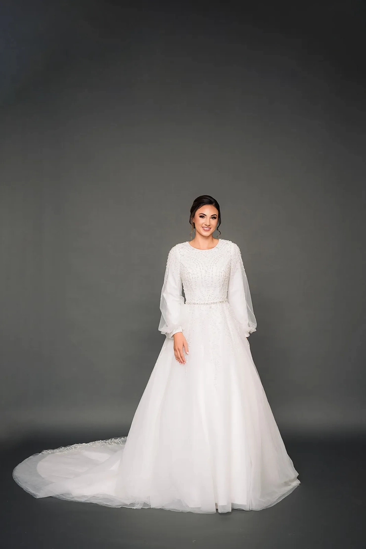 The Modest Bridal Collection by Barbie Style #MBC 7325 Default Thumbnail Image