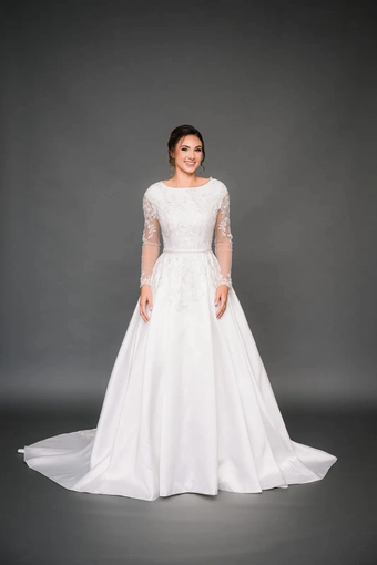 The Modest Bridal Collection by Barbie Style #MBC 7326 #0 default frontface vertical thumbnail