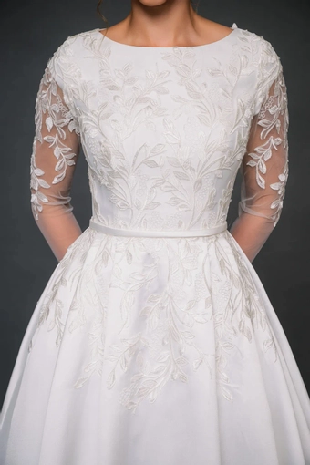 The Modest Bridal Collection by Barbie Style #MBC 7326 #3 frontface vertical cropped thumbnail