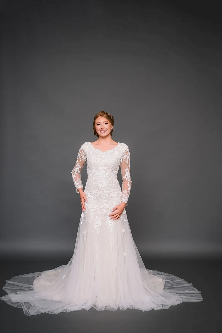 The Modest Bridal Collection by Barbie Style #MBC 7328 Default Thumbnail Image