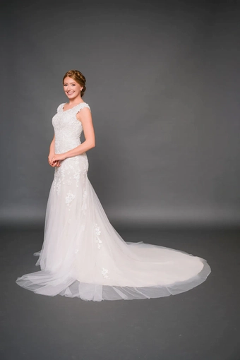 The Modest Bridal Collection by Barbie Style #MBC 7328 #1 frontface vertical thumbnail