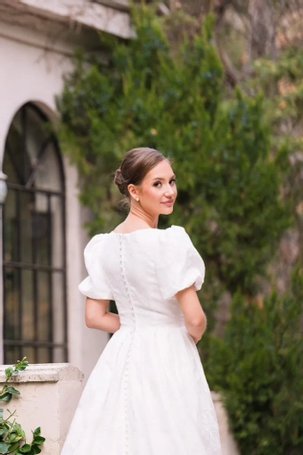 The Modest Bridal Collection by Barbie Style #MBC 7329 #14 backface vertical cropped thumbnail
