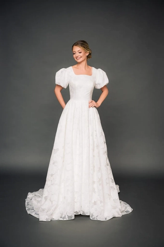 The Modest Bridal Collection by Barbie Style #MBC 7329 #1 frontface vertical thumbnail