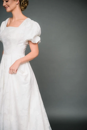 The Modest Bridal Collection by Barbie Style #MBC 7329 #10 frontface vertical cropped thumbnail