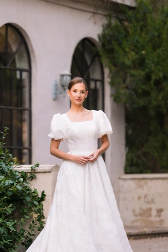 The Modest Bridal Collection by Barbie Style #MBC 7329 #9 frontface vertical cropped thumbnail