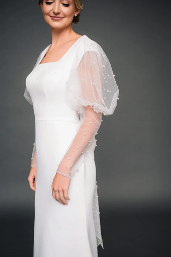 The Modest Bridal Collection by Barbie Style #MBC 7331 #2 frontface vertical cropped thumbnail