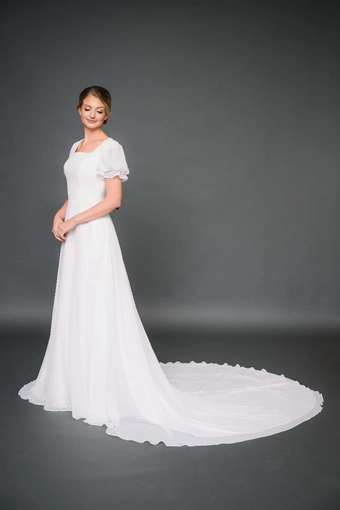The Modest Bridal Collection by Barbie Style #MBC 7333 #1 frontface vertical thumbnail