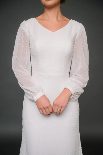 The Modest Bridal Collection by Barbie Style #MBC 7334 #3 frontface vertical cropped thumbnail