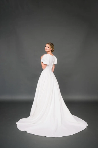 The Modest Bridal Collection by Barbie Style #MBC 7335 #3 backface vertical thumbnail