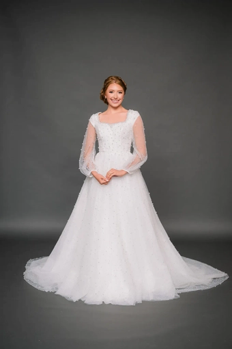 The Modest Bridal Collection by Barbie Style #MBC 7339 #0 default frontface vertical thumbnail