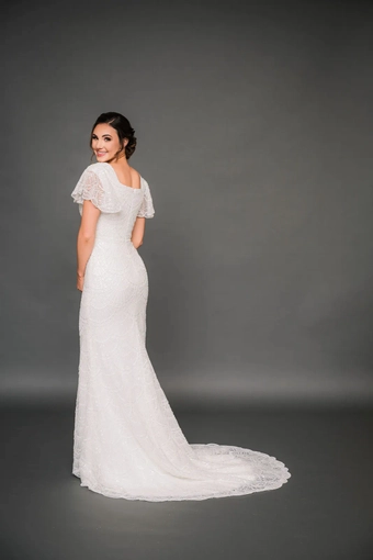 The Modest Bridal Collection by Barbie Style #MBC 7340 #1 backface vertical thumbnail