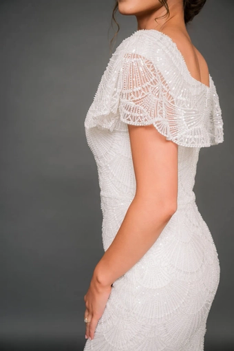 The Modest Bridal Collection by Barbie Style #MBC 7340 #4 vertical cropped thumbnail
