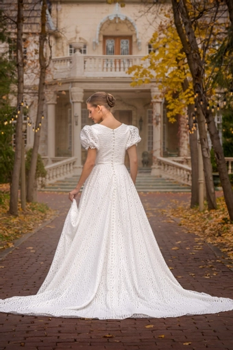 The Modest Bridal Collection by Barbie Style #MBC 7343 #6 default backface vertical thumbnail