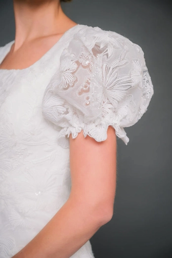 The Modest Bridal Collection by Barbie Style #MBC 7344 #4 frontface vertical cropped thumbnail