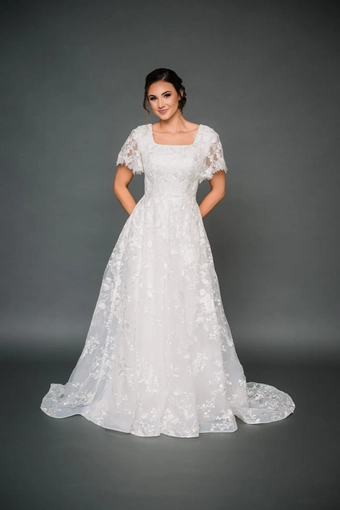 The Modest Bridal Collection by Barbie Style #MBC 7346 #0 default frontface vertical thumbnail