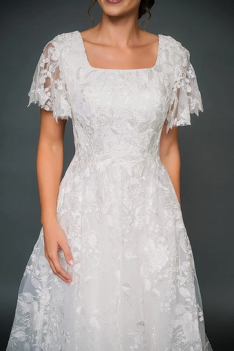 The Modest Bridal Collection by Barbie Style #MBC 7346 #3 frontface vertical cropped thumbnail