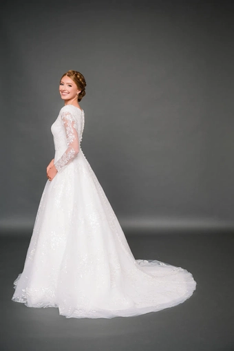 The Modest Bridal Collection by Barbie Style #MBC 7347 #2 vertical thumbnail