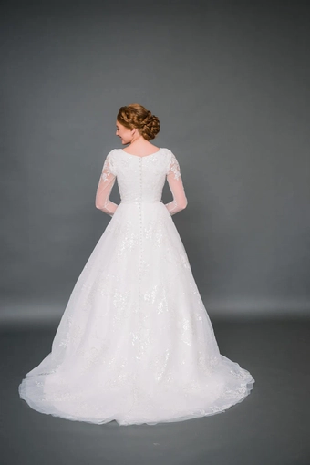 The Modest Bridal Collection by Barbie Style #MBC 7347 #3 default backface vertical thumbnail
