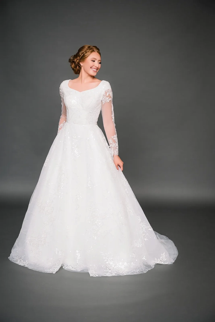 The Modest Bridal Collection by Barbie Style #MBC 7347 Default Thumbnail Image