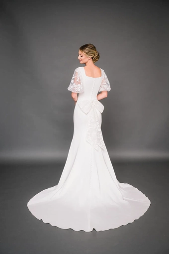 The Modest Bridal Collection by Barbie Style #MBC 7349 #3 backface vertical thumbnail
